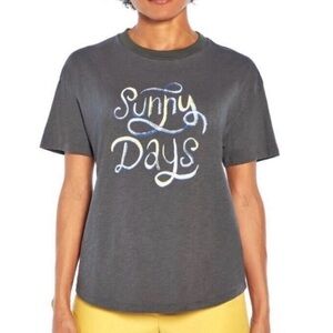 Wildfox Charcoal 'Sunny Days' Tee